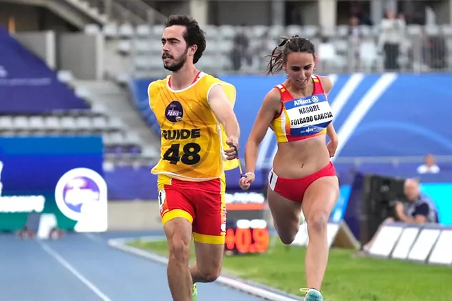Nagore se cuelga el bronce mundial en la final de los 100 metros lisos de París