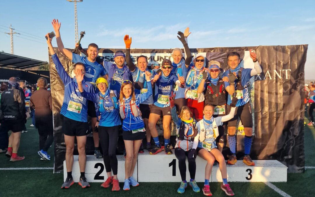 La sección de Trail logra completar con éxito su primera carrera del 2024 !