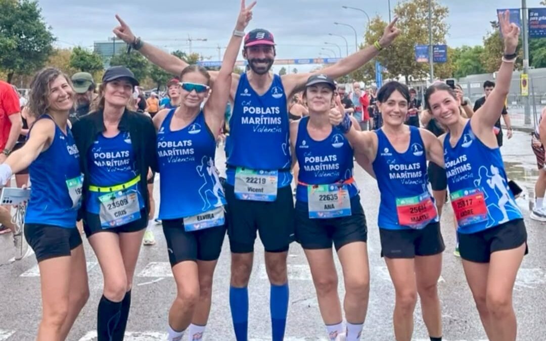 21 Kilómetros de emoción: así vivió Poblats el Medio Maratón de Valencia 2025