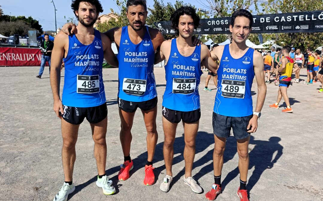 Gran actuación del C.A. Poblats Marítims en el Campeonato Autonómico de Cross