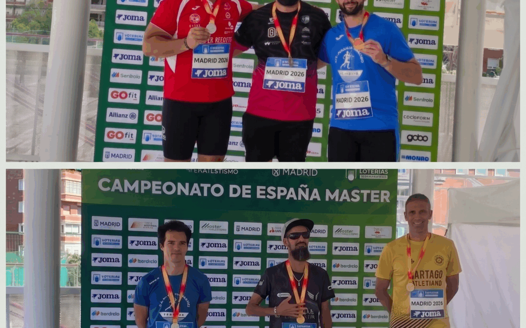 ¡Gran actuación en el Campeonato de España Máster de Madrid!